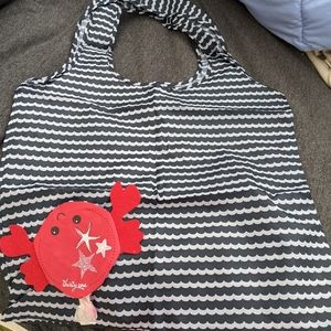 Thirty One Foldaway Tote in crabby claws NIP